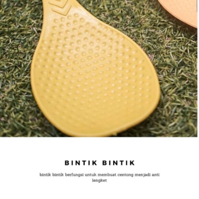CENTONG NASI / CENTONG NASI ANTI LENGKET / SENDOK NASI PLASTIK