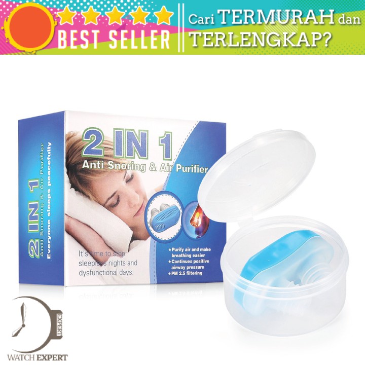 BAYAR DI TEMPAT Alat Anti Ngorok Pernafasan Hidung Stop Snoring Solution