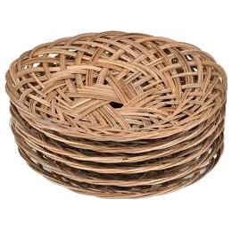 PIRING LIDI ANYAMAN BAMBU ROTAN GROSIR dm 25CM Anyaman 8 lidi kokoh