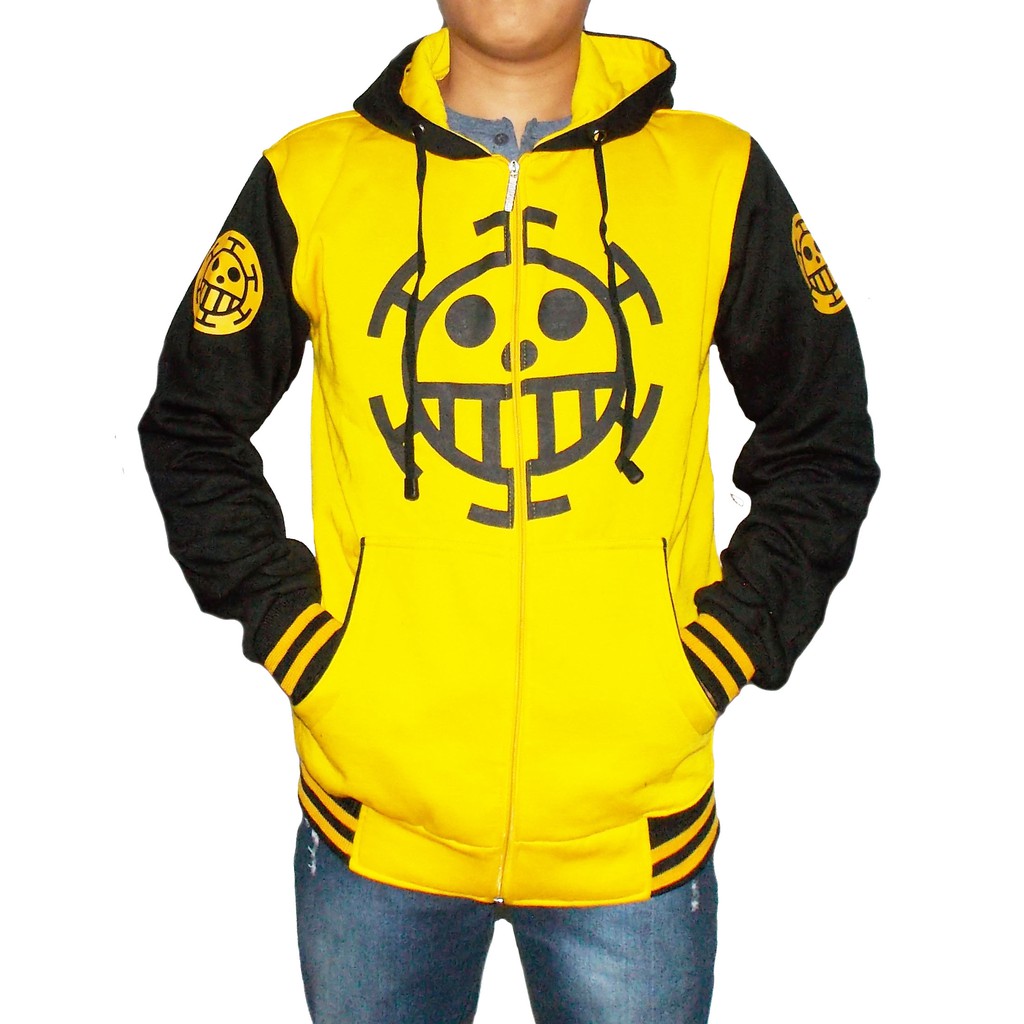 Jaket Anime One Piece Trafalgar Law Zipper - Jaket One Piece Trafalgar Law - Hoodie Trafalgar law