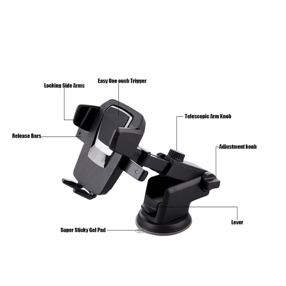 Holder HP Mobil HD-09 360 Degree Rotation Car Holder / Holder HP Mobil