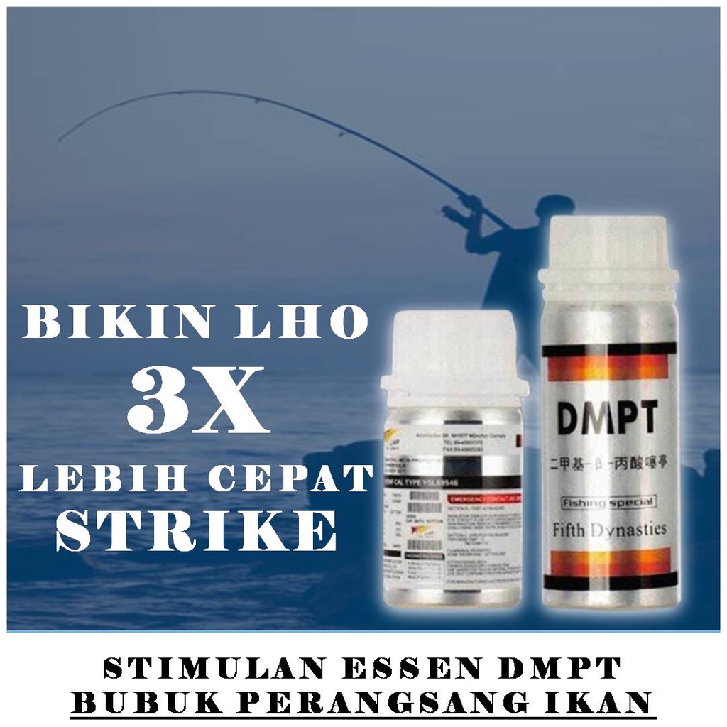 Essen DMPT Bubuk Kristal Umpan Pancing Perangsang Penarik Ikan Mas