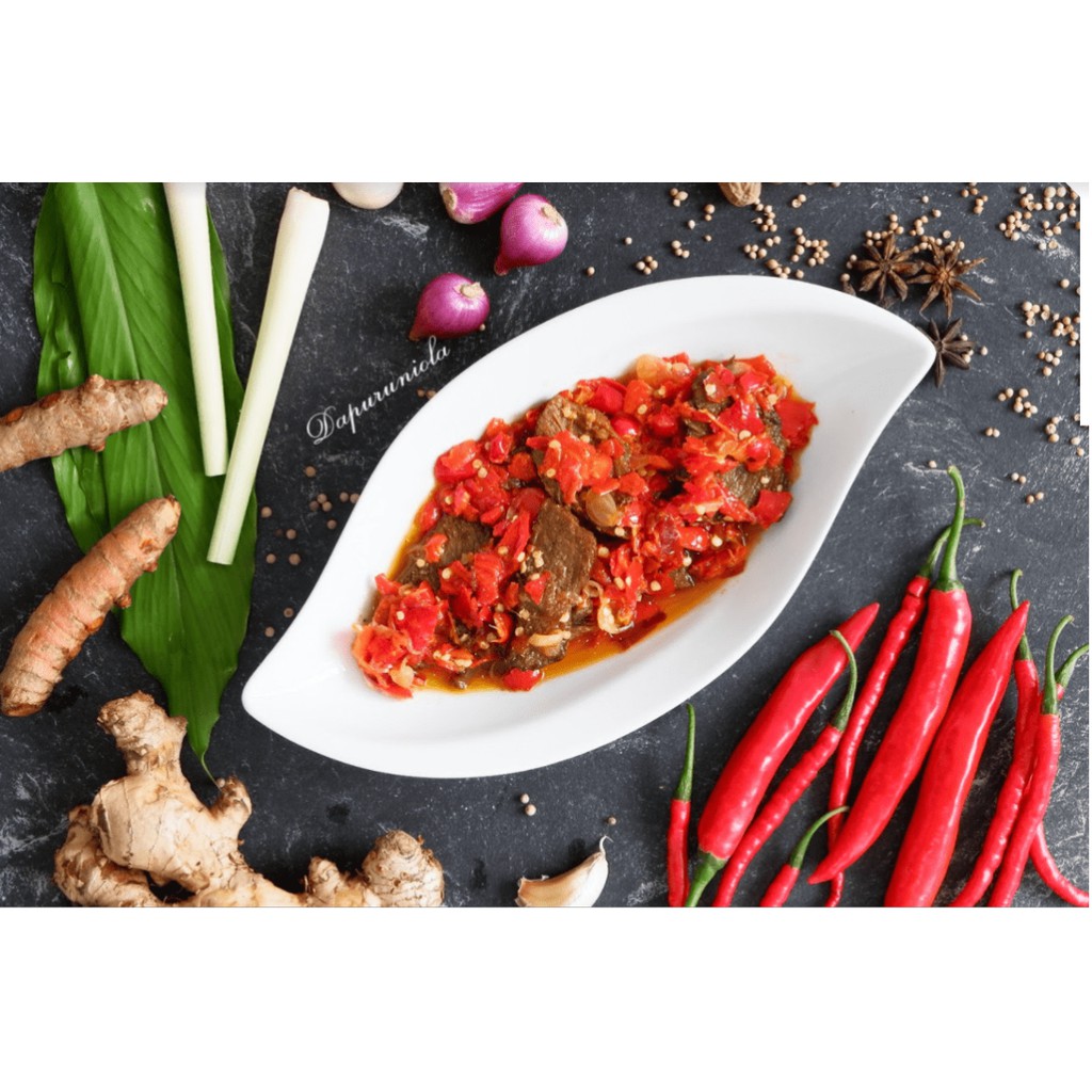 

DENDENG BALADO LAMBOK 300 GR