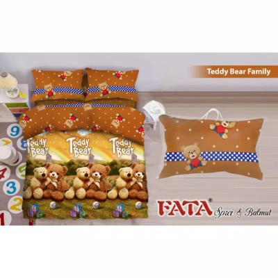 Fata  Sprei Kartun Signature 3d Terlaris King Size 180x200 / Queen Size 160x200