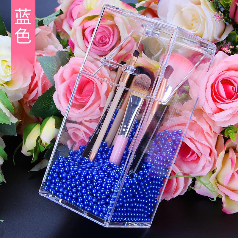 (BOW) Tempat Kuas Make Up Acrylic Tempat Penyimpanan Brush Makeup Kosmetik 13HH01