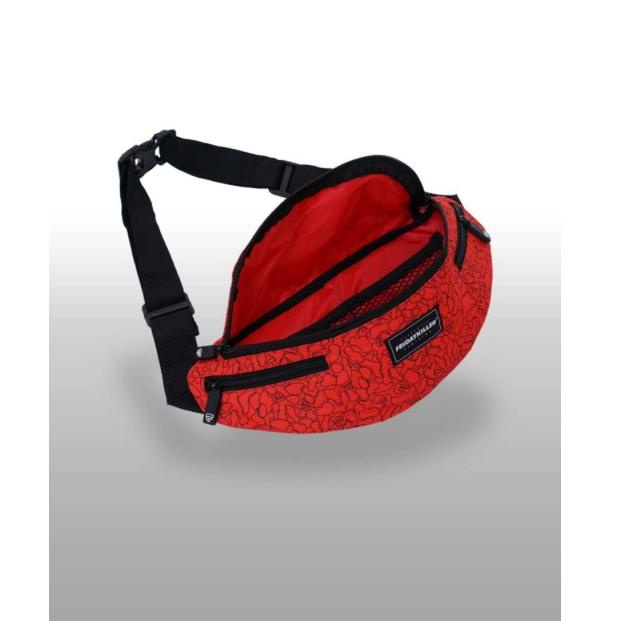 [KODE FWI7A] TAS PINGGANG / WAISTBAG FRIDAY KILLER KIPZ RED ORIGINAL