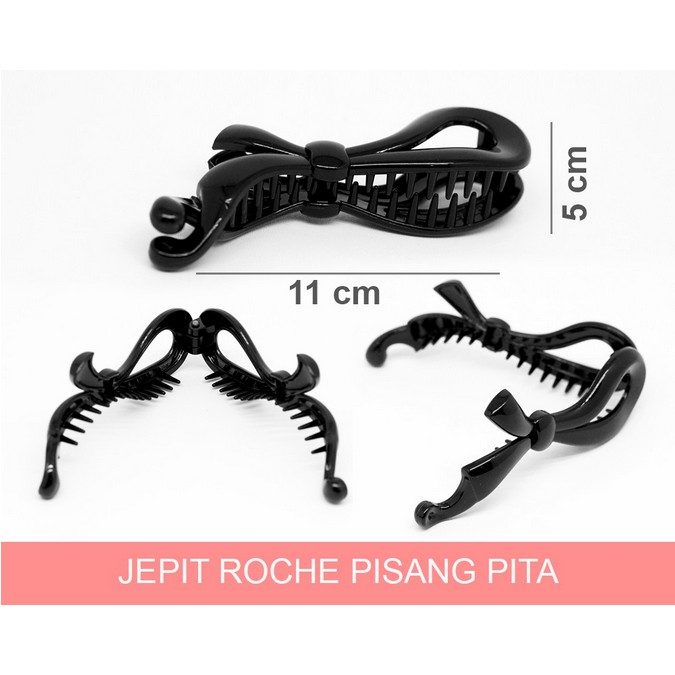 1 pack = 6pcs Jepit Roche Pisang Pita / Jepit Pisang Pita / Jepit Pisang Pita Ori Bangkok