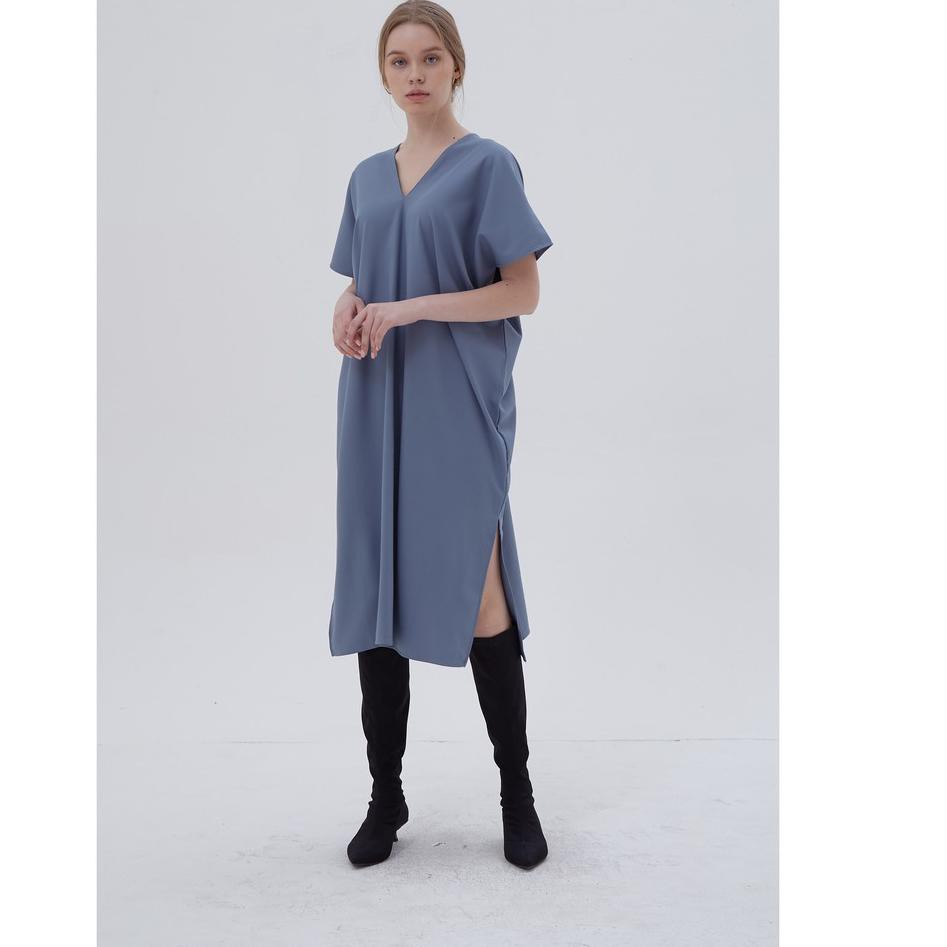 GQR Shopatvelvet - Elevation Dress Blue terbaru ☺