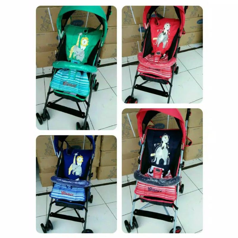 STROLER BAYI PLIKO BUGGY WINNER NEW