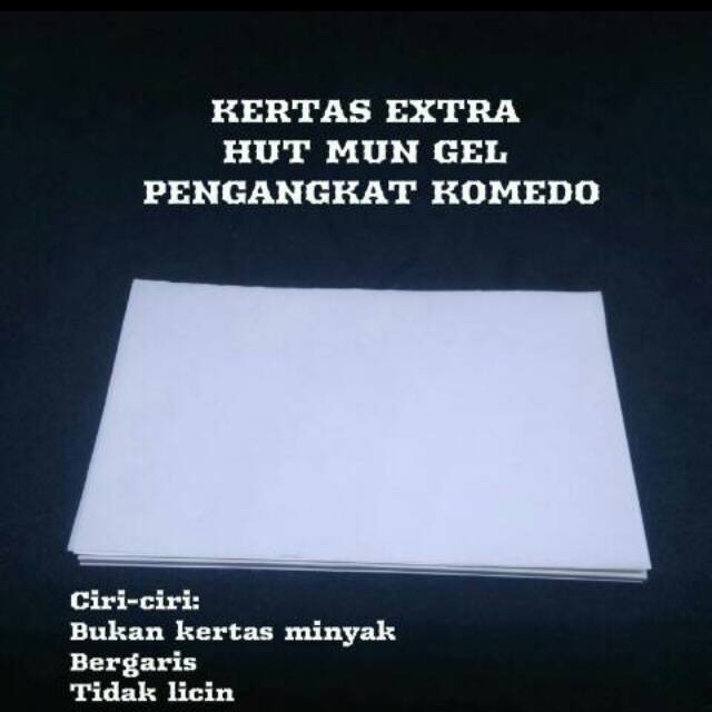

KERTAS HUTMUN GEL MURAH
