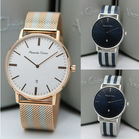 Jam Tangan Pria Original alexandre christie AC8582/8582/ac8582/Ac8582