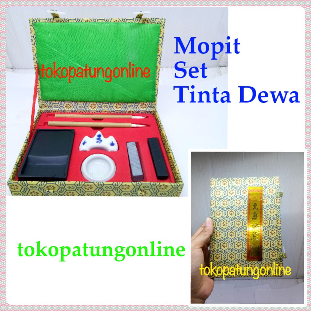 Kuas China Mopit Tinta Cusa Set 01