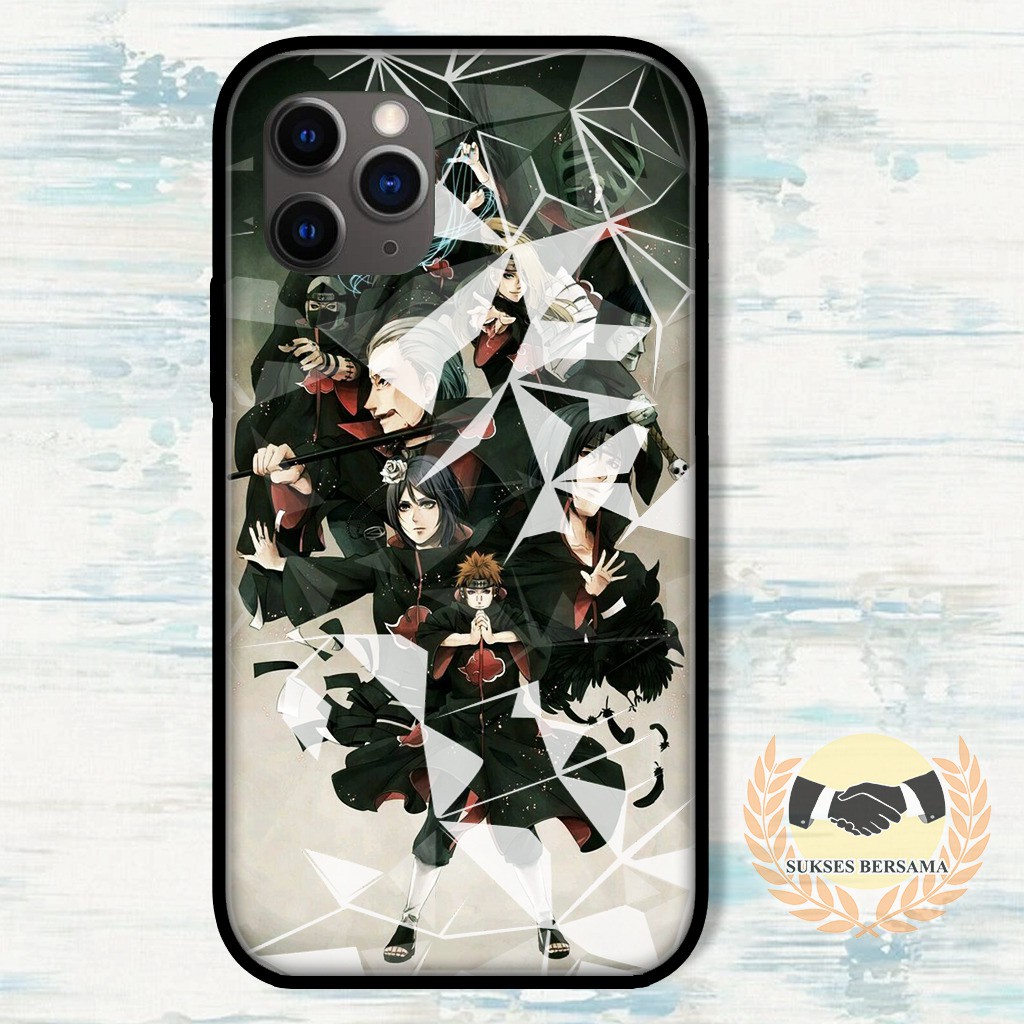 Softcase Diamond NARUTO Realme C1 C2 C3 U1 2 2 Pro 3 Pro 5 5i 5s Pro 6 Pro X Xt C11 C15 C12 BSB5445