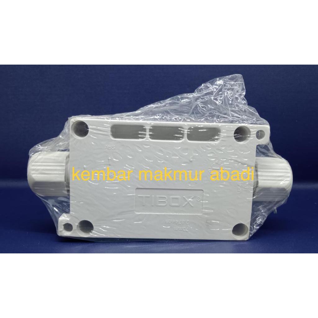 TERMINAL BOX PVC TIBOX TJ6P IP66 / JUNCTION (UK. 55 x 125 x 40 mm)