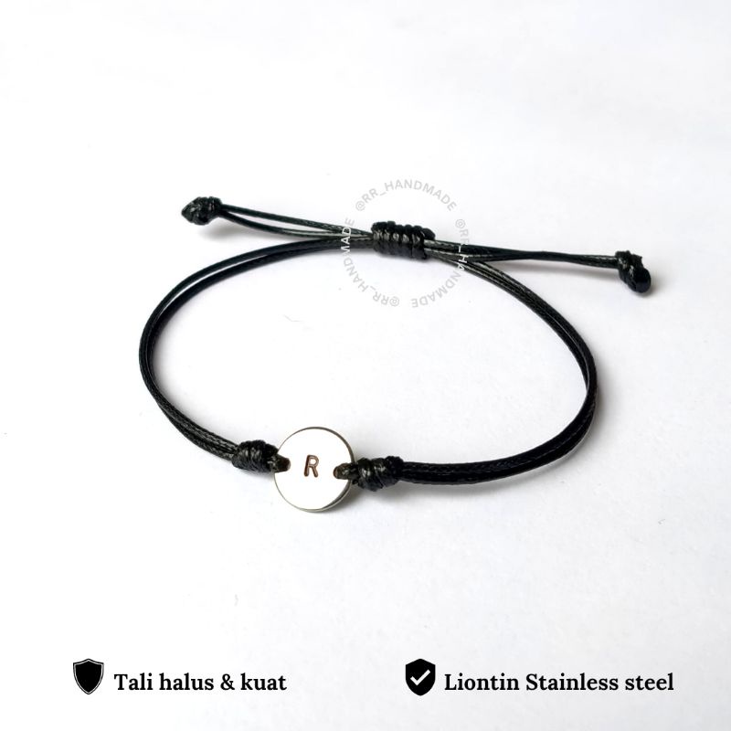 RR_Handmade - Gelang huruf stainless steel