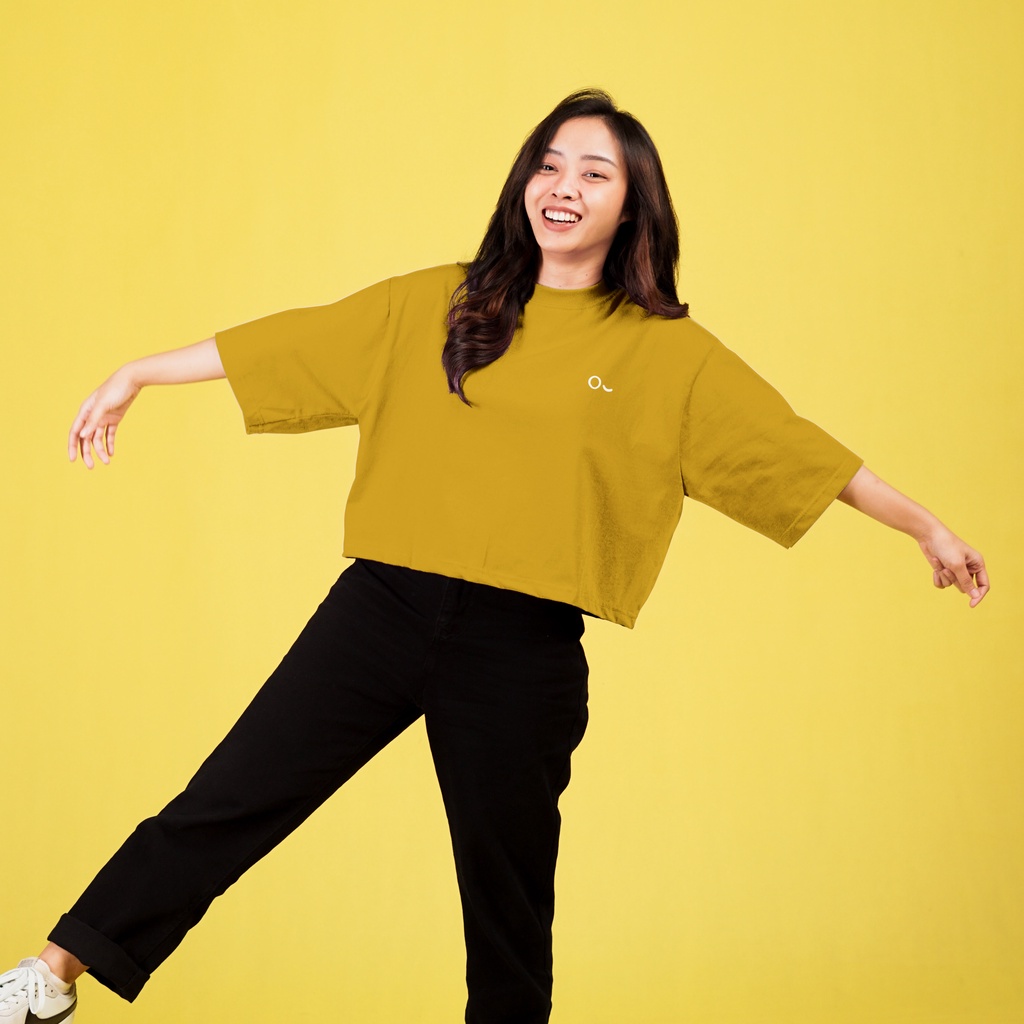 John &amp; Jill Oversize Croptop Women_