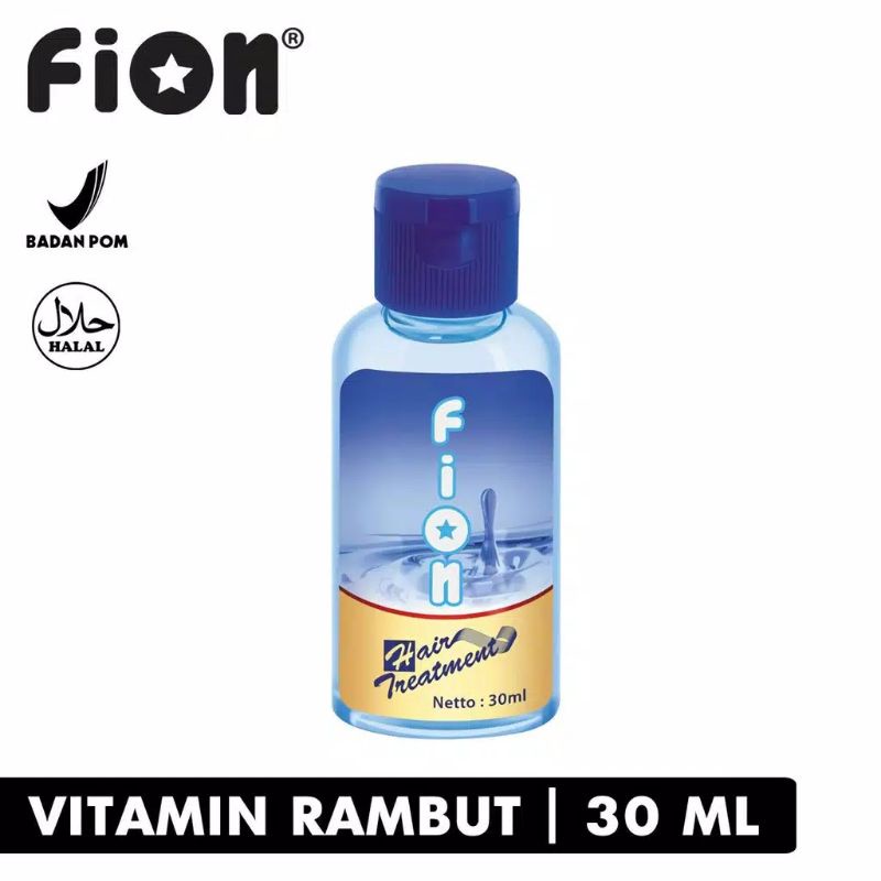 VITAMIN RAMBUT RONTOK - FION HAIR TREATMENT 30ML ORIGINAL BPOM - VITAMIN RAMBUT FION 30ML