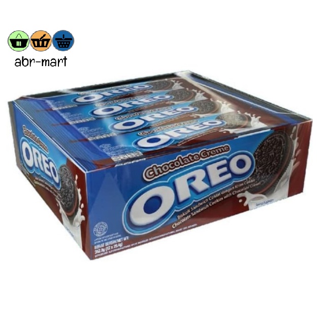 

OREO COKLAT BOX ISI 12 PCS **