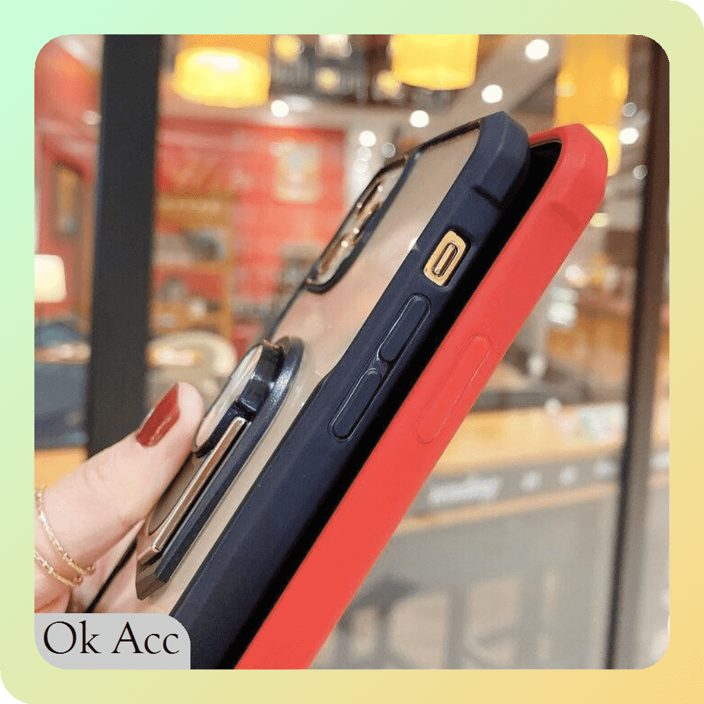 Ring Case Bumper Oppo A12,A15,A15s,A1K,A11K,A31 2020,A33,A3S,A53,A5S,A5 2020,A9