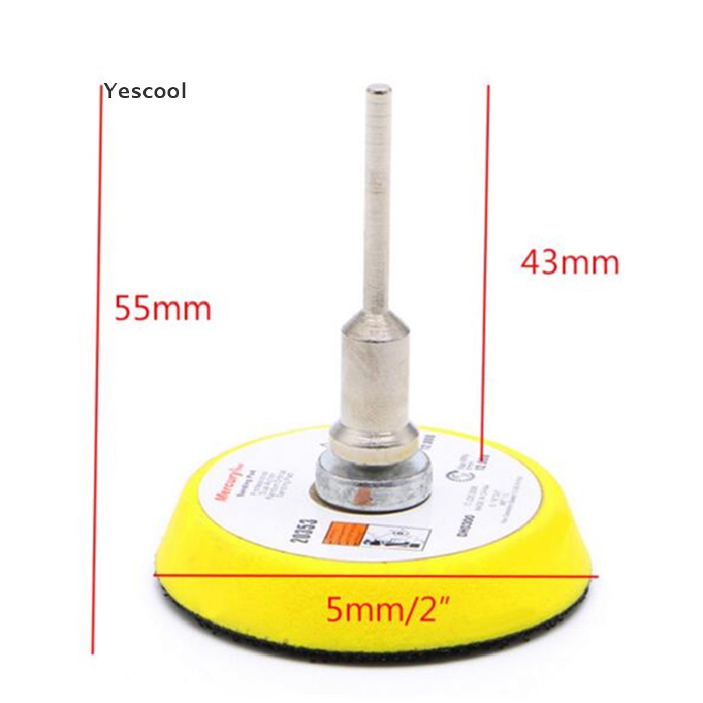 Yes Pad Disk Amplas Poles 2 Dengan Shank 3mm