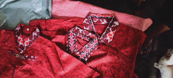 Batik Couple / Batik Couple Keluarga / Batik Jumbo / Sarimbit Keluarga /baju Batik Marsya Gurdo Mega