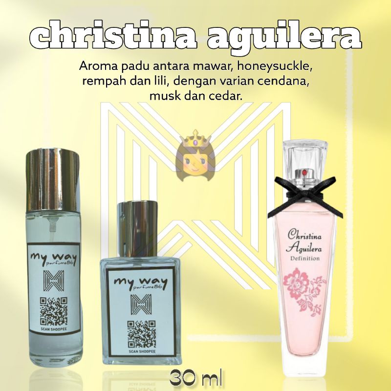 Christin Aguilera parfum wanita by my way parfum