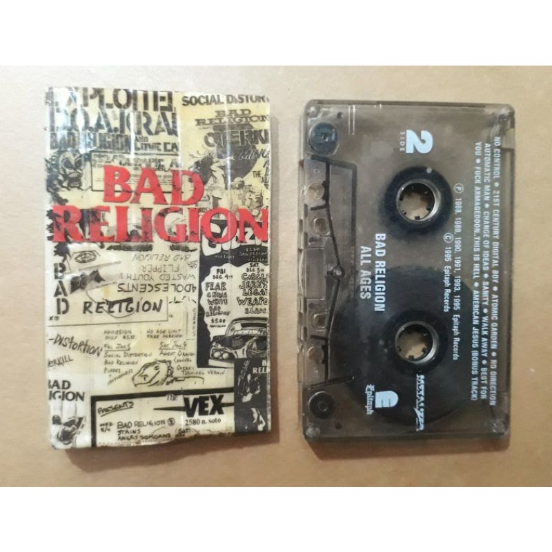 kaset pita bad religion all ages