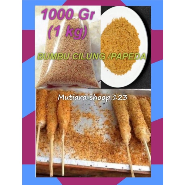 

TEPUNG BAWANG / TEPUNG PANIR / BUMBU CILUNG /PAPEDA TERMURAH ISI 1000 GR (1 KG )