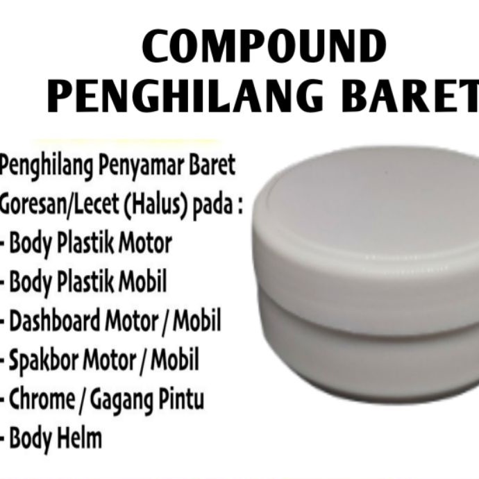 kompon motor / mobil / penghilang baret halus