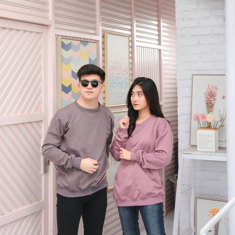 SWEATSHIRT COUPLE SONYA/SWEATER MURAH/COUPLE