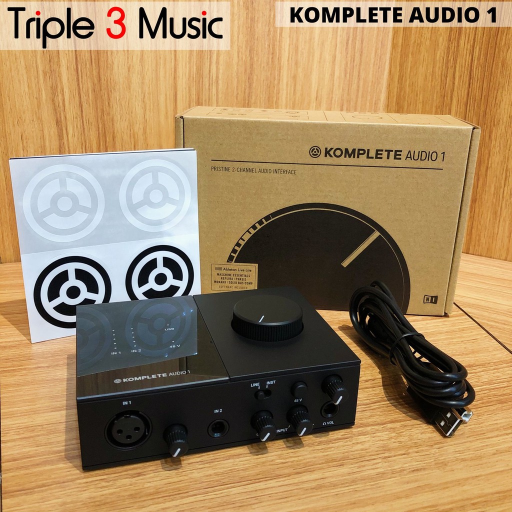 Native Instruments Komplete Audio 1 Soundcard Recording