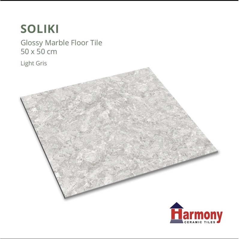 KERAMIK 50x50 SOLIKI GREY