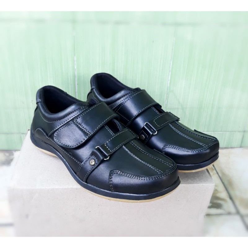 Sepatu Pantofel Pria Formal Kulit asli Model Kretekan Fantovel Fantofel Fantopel Pantovel