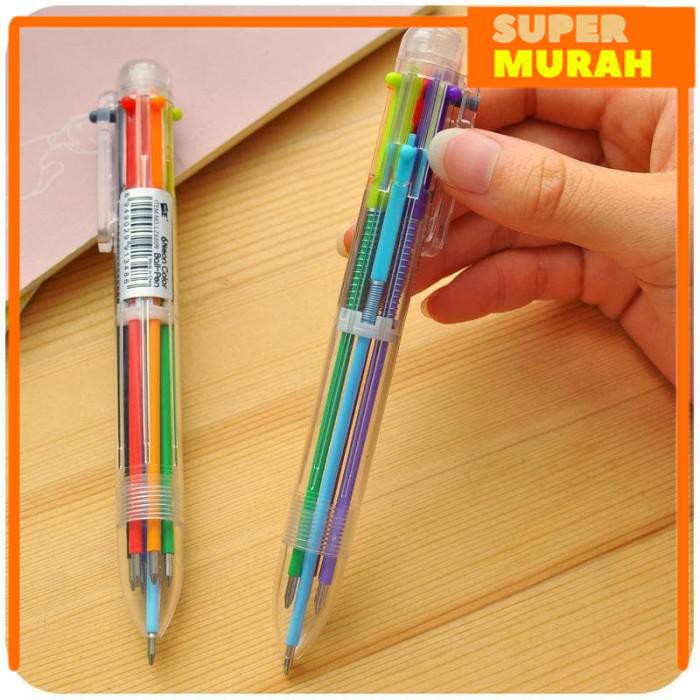 

Pena Ballpoint Multi Warna 6 In 1 - Multi-Color