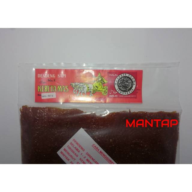 

Dendeng sapi giling 100 %halal 100%daging sapi 150gr