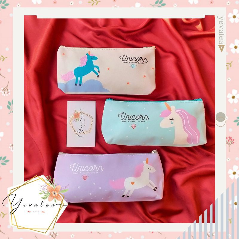 

Tepak Pensil | Kotak Pensil Unicorn | Pencil Case | Stationery Box