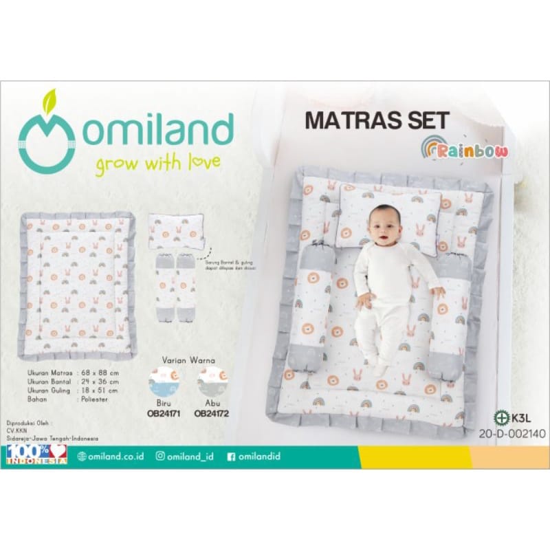 Omiland Matras Bayi Rainbow (OB2417)