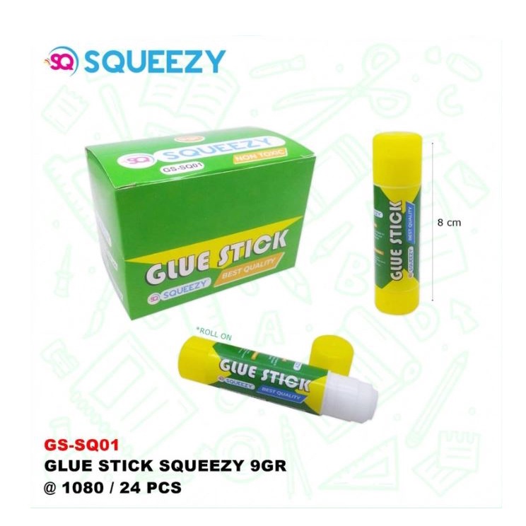 #LC-ATK Glue Stick / Lem Batang Lem Kertas Montana / Squeezy