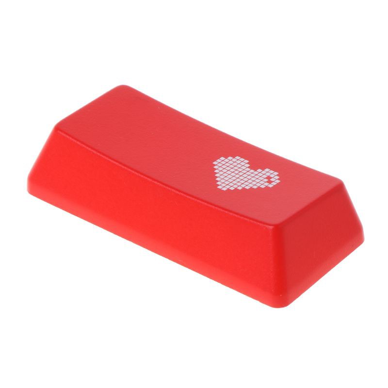 ENTER Vivi Keycap Keyboard Mekanik Motif Hati Warna Merah Untuk Pc/Komputer/Notebook