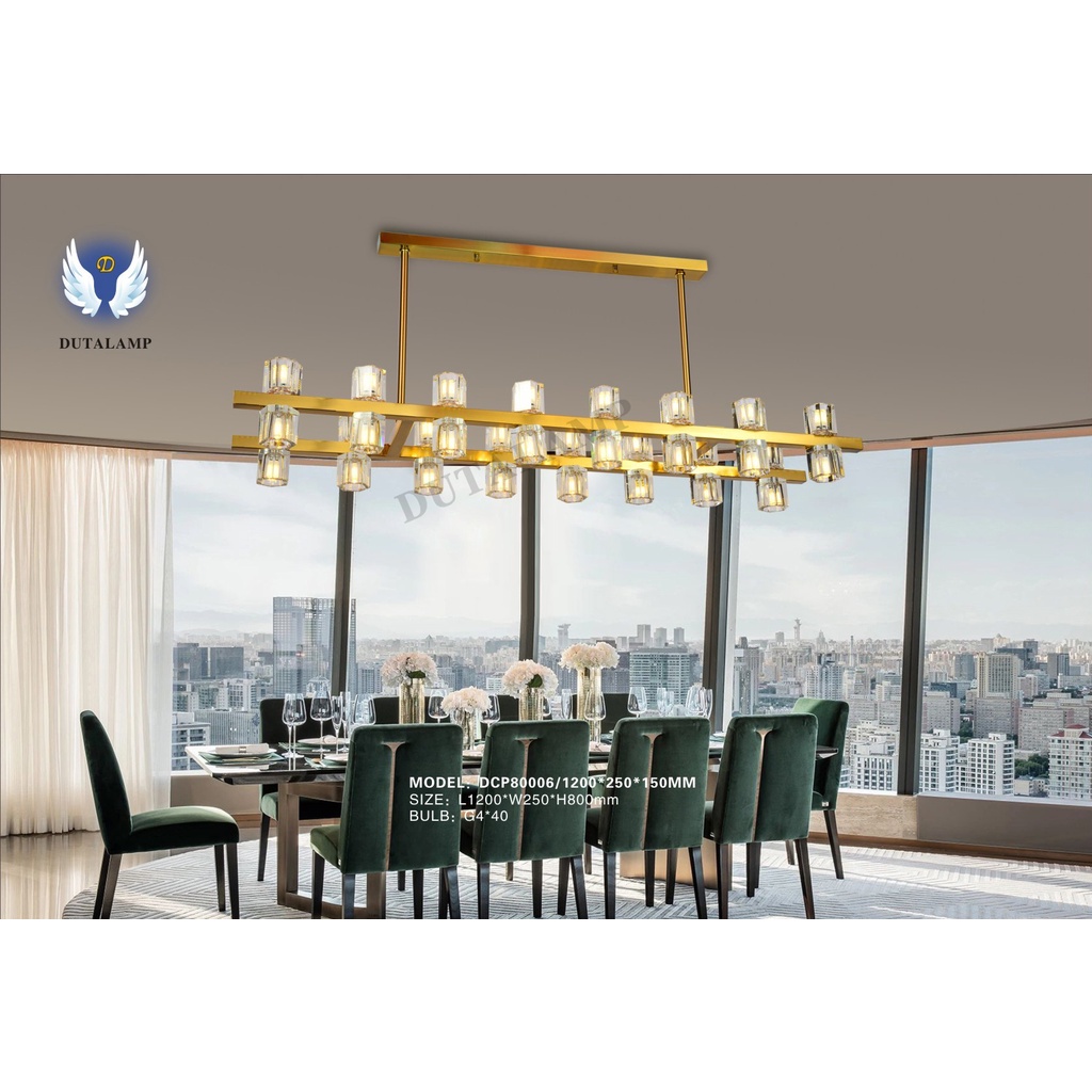 Lampu Gantung Klasik Modern Ruang Tamu/ Ruang Makan 80006