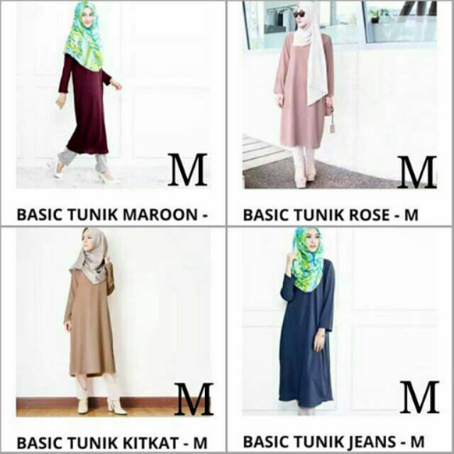 Basic Tunik Vanilla Hijab Clothing