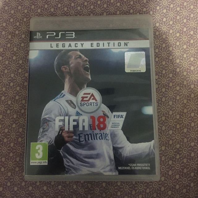Kaset fifa18 ps3