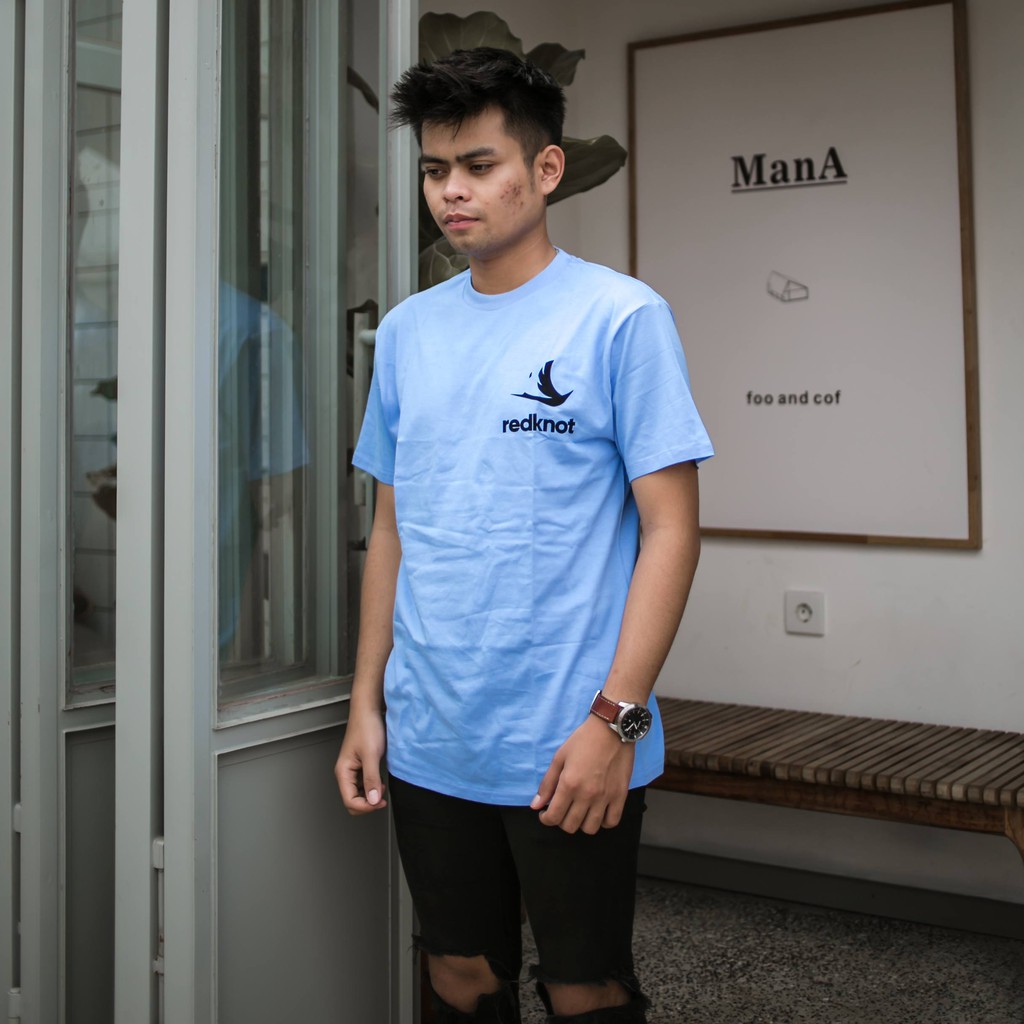 

Redknot T Shirt 02 Carolina Blue - Baju T Shirt Kaos Bagus Untuk Kegiatan Sehari-Hari