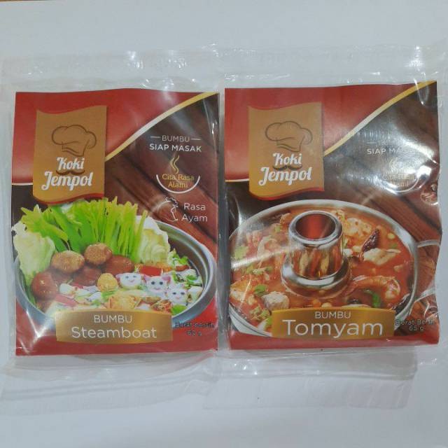 

KOKI JEMPOL bumbu steamboat & tomyam