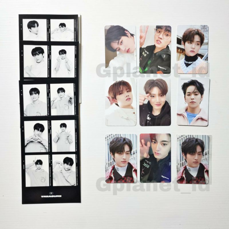 [Ready] Treasure - The second step Photocard PC POB/Benefit weverse wvs YG select Ygs Asahi Haruto j