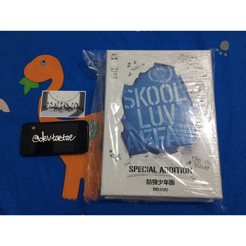 BTS ALBUM ONLY SKOOL LUV AFFAIR/SLA SA