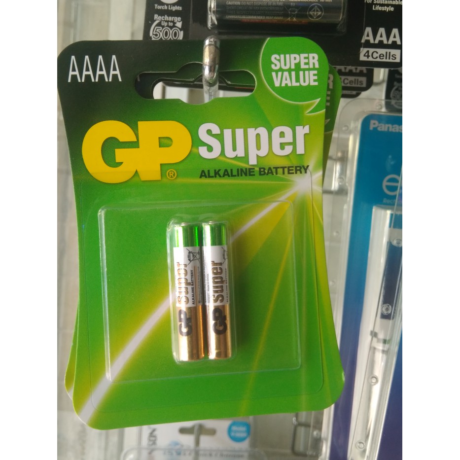 Baterai battery Alkaline GP AAAA A4 E96 2pcs