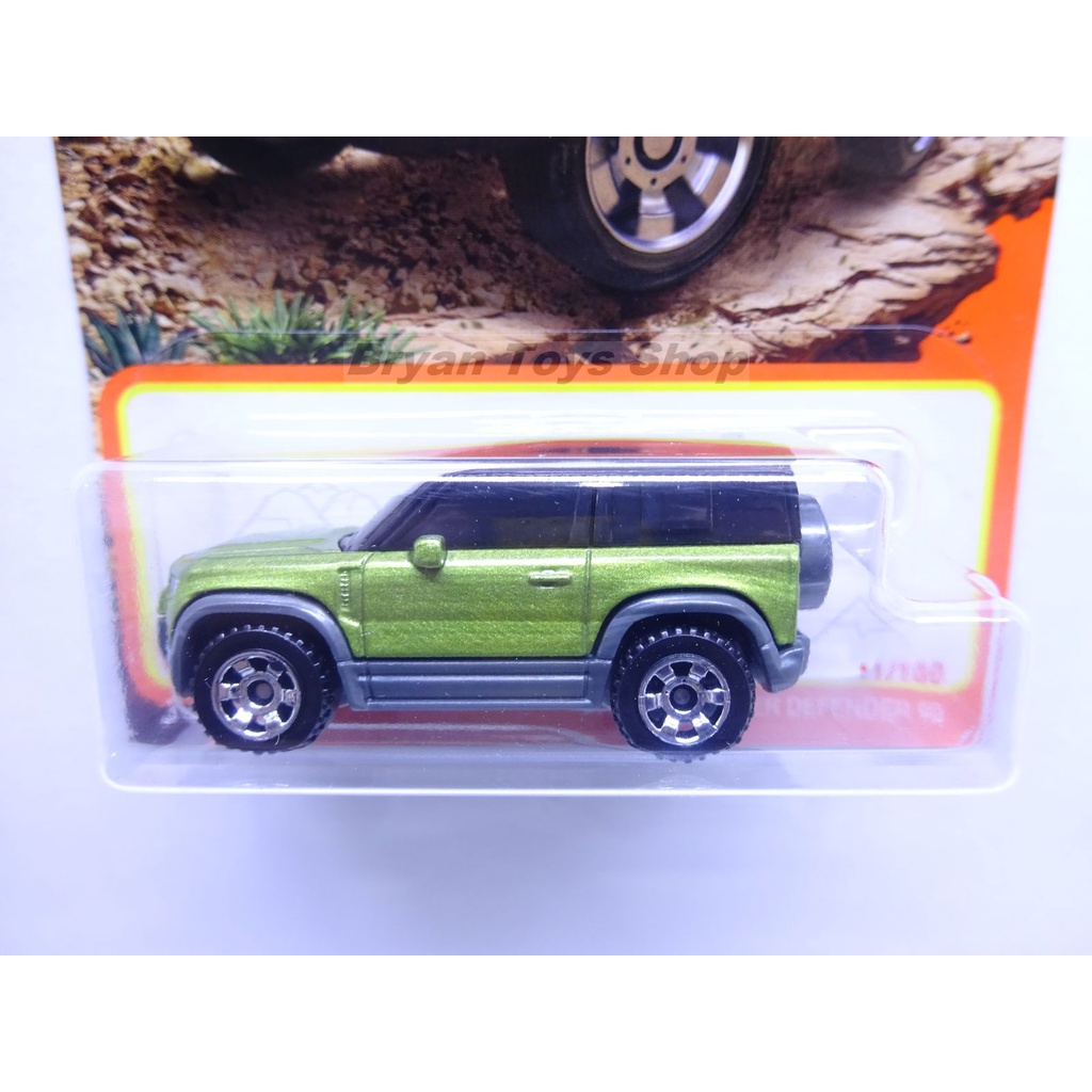 Matchbox 2020 Land Rover Defender 90 Hijau