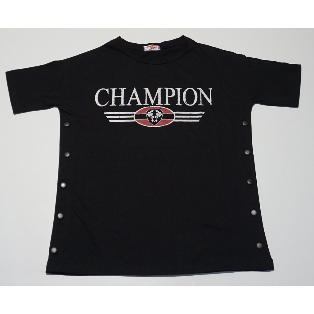 Kaos Pria AMERICAN JEANS Lengan Pendek Hitam B0244 Original & Real Picture