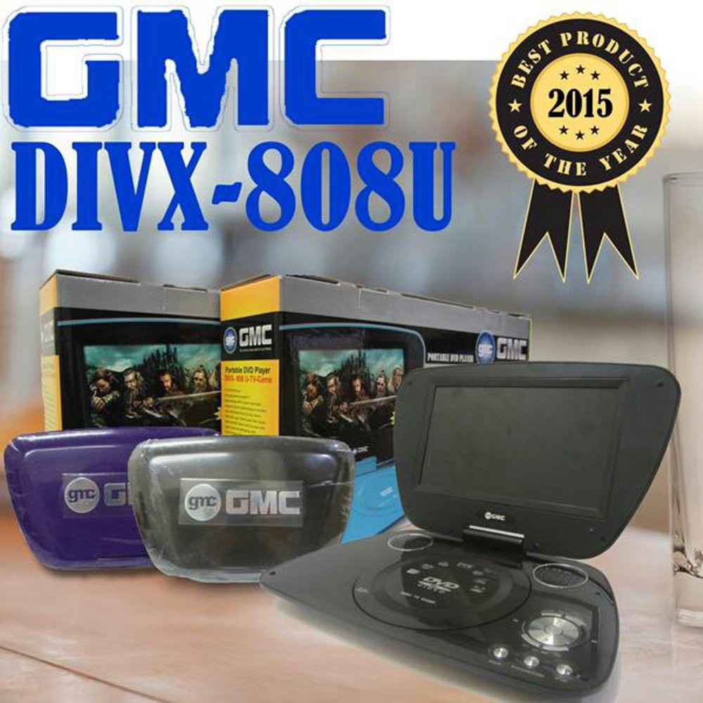 LED 9  dvd portable GMC